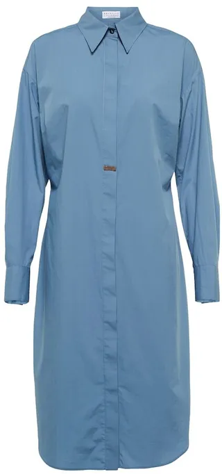 Embellished cotton dress