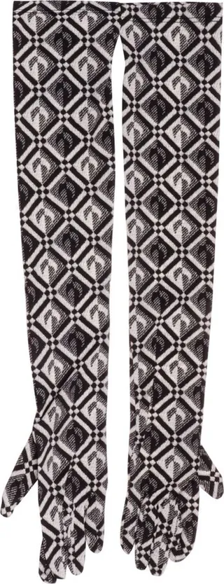 Marine Serre Moon Monogram Gloves