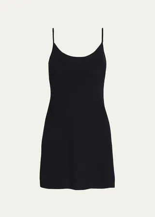 Scoop-Neck Mini Camisole Slip