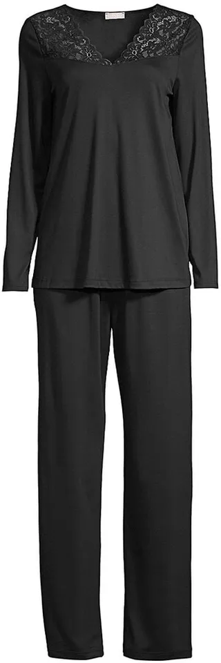 Moments Two-Piece Lace & Cotton Pajama Set