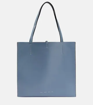 White Label Twin leather tote bag