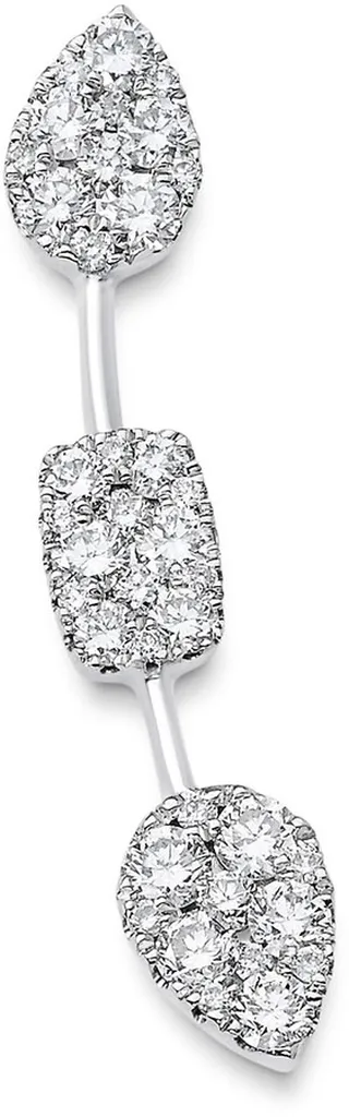 Diamond Single Left Ear Crawler