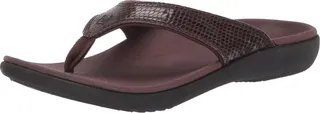Spenco Women's Yumi 2 Snake Sandal Flip-Flop