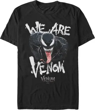 Men's Marvel Venom: Let There be Carnage We Are Venom Antihero T-Shirt - Black - 2X Large