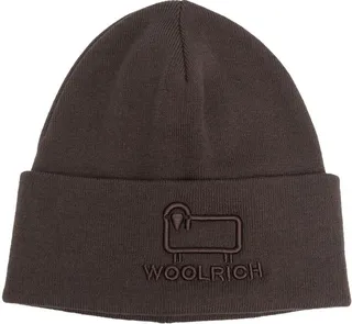 Embroidered-Logo Beanie Hat