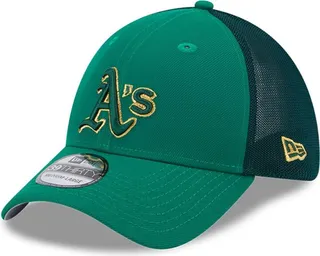 Men's New Era Kelly Green Oakland Athletics 2023 St. Patrick's Day 39THIRTY Flex Hat