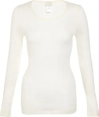 Hanro Pure Silk Long Sleeve Top