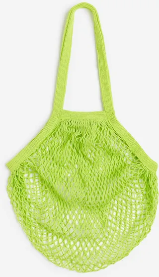 Cotton Mesh Tote