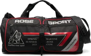 Foldable Logo-Print Sports Bag