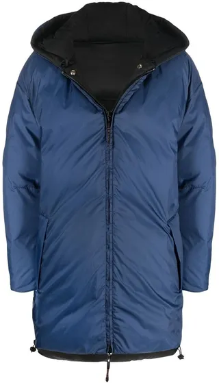 Logo-Embroidered Reversible Puffer Jacket