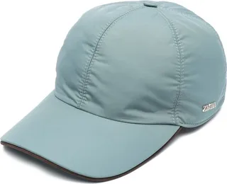 Logo-Plaque Padded Cap