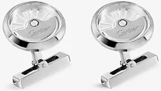 Oscillating Palladium-plated Sterling Silver Cufflinks
