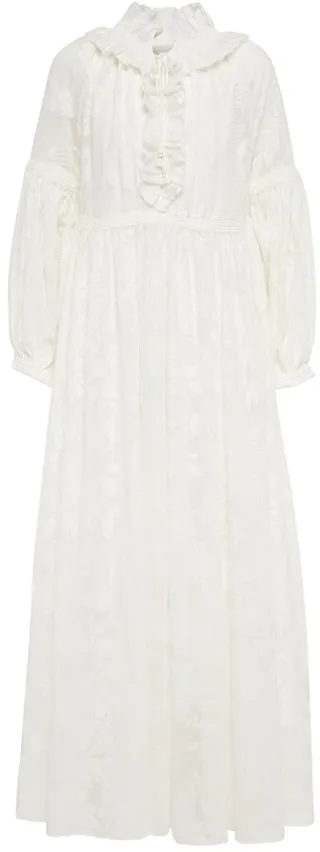 Tropicana Lantern floral maxi dress