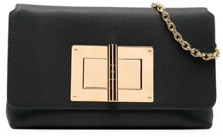 large Natalia leather shoulder bag