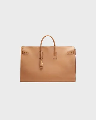 Sac de Jour Zip Calf Leather Duffel Bag