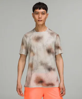 Square-Neck Running Short Sleeve Shirt