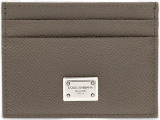 Dolce & Gabbana Logo Plaque Cardholder