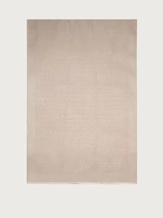 Ferragamo Women Gancini stole Beige
