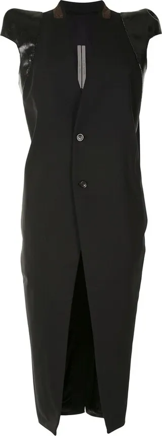 Structured-Shoulder Coat