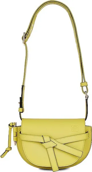 Loewe Gate Dual Mini Bag in Green