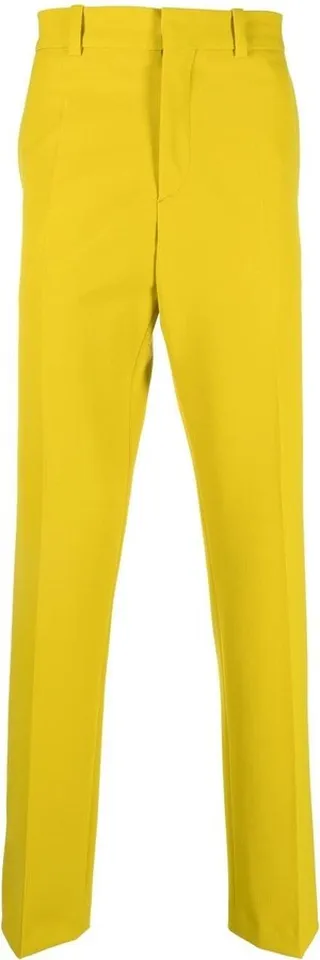 Straight-Leg Cut Trouseres
