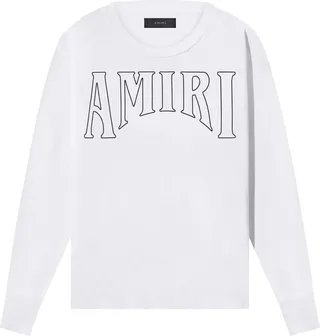 Sun logo-print long-sleeve t-shirt