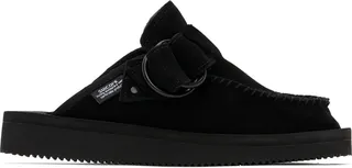 Suicoke Black LEMI-Sab Slippers