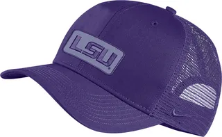 Nike Unisex College Classic99 (LSU) Adjustable Trucker Hat in Purple
