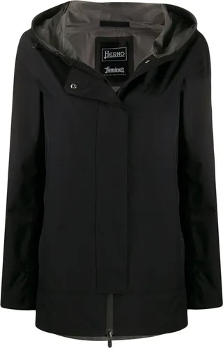 Water-Resistant Hooded Jacket