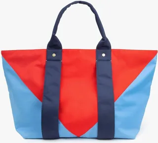 Giant Trop Avion Tote Bag in Bright Blue