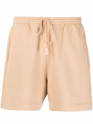 Straight-Leg Track Shorts