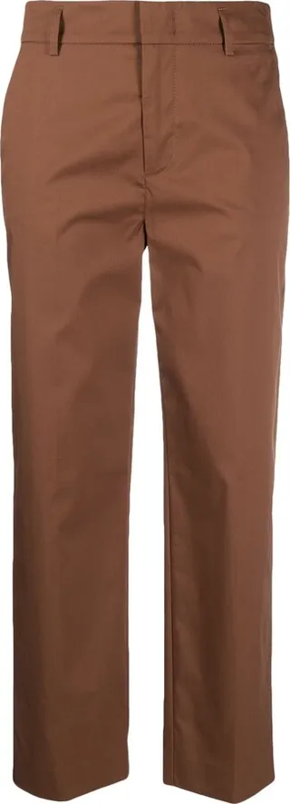 Straight-Leg Tailored Trousers