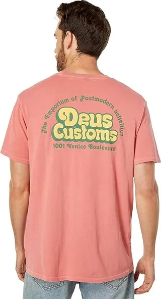 Deus Ex Machina Daisies Tee (Paprika) Men's Clothing