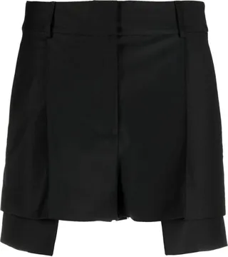 Thigh-Length Shorts