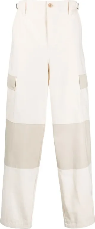 Wide-Leg Cotton Trousers