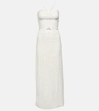 Suberi cutout midi dress