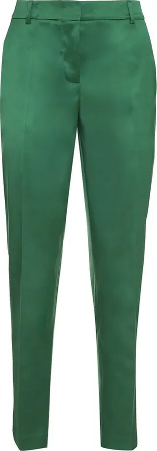 Boutique Moschino Straight Leg Satin Trousers