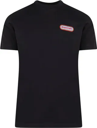 Dsquared2 Logo Patch Crewneck T-Shirt