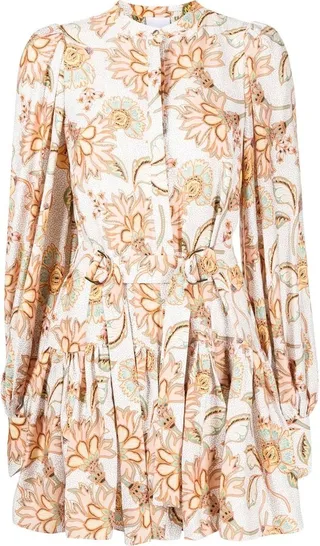 Clifford patterned mini dress