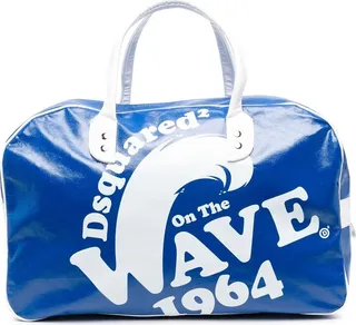 Graphic-Print Holdall