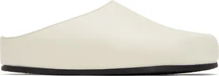 Studio Nicholson White Wearing Clogs