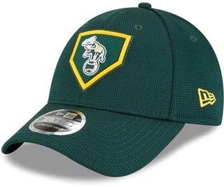 Men's New Era Green Oakland Athletics 2022 Clubhouse 9FORTY Snapback Hat