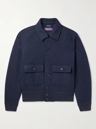 Henrik Wool-Blend Bomber Jacket