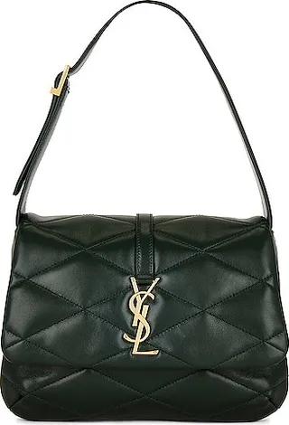 Saint Laurent Le 57 Shoulder Bag in Dark Green