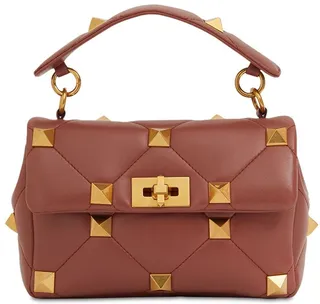 Medium Roman Stud leather shoulder bag