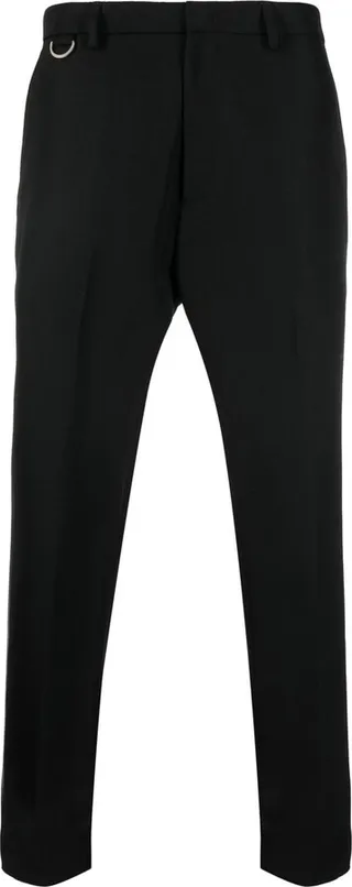 Mid-Rise Cropped Trousers
