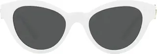 Versace Eyewear Cat-Eye Frame Sunglasses