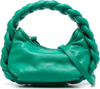 Braided Handle Tote Bag