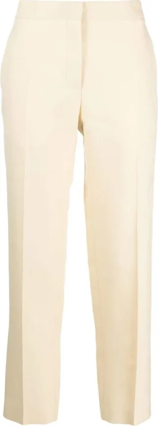 Cropped Tailored Trousers