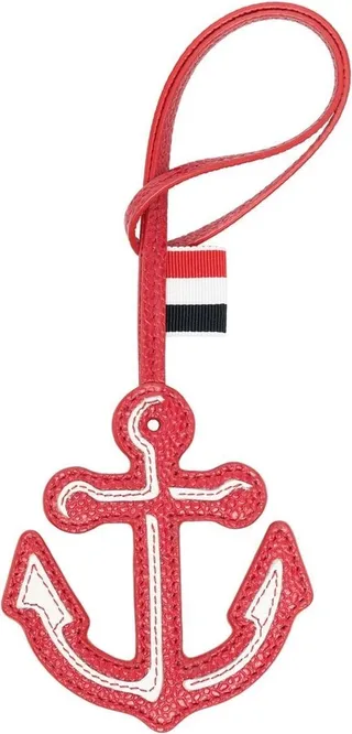 Pebbled Anchor Charm